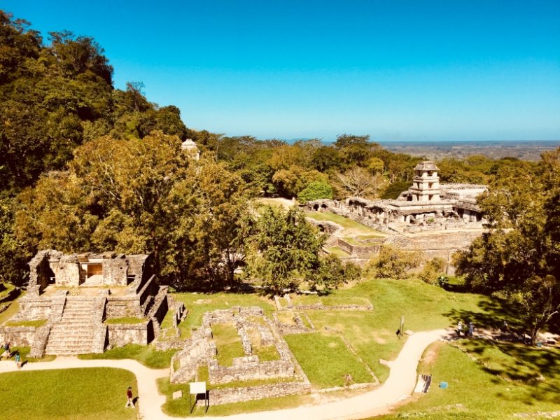 Maya-Stätte in Palenque | Chiapas | 27.2.2018